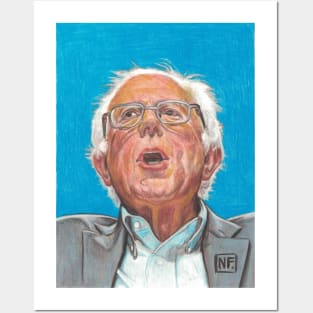 Senator Bernie Sanders Candidate for the Democratic nomination for President of the United States Posters and Art